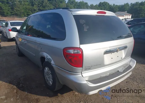 2007 Chrysler Town & Country Lx из США, поврежденный, VIN 2A4GP44R97R343538